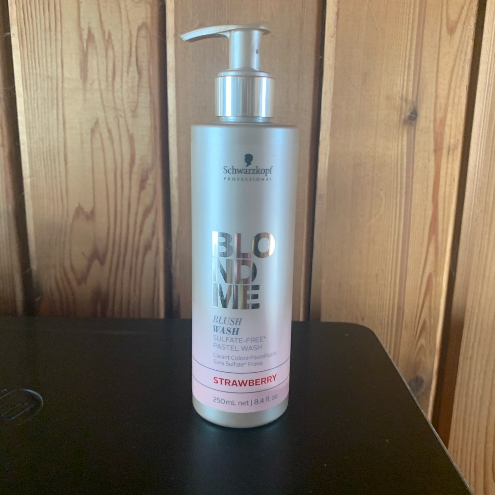 Semi permanent hair wash